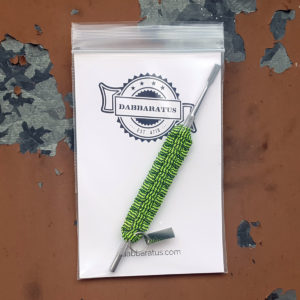 Classic Stainless : Green Stripe